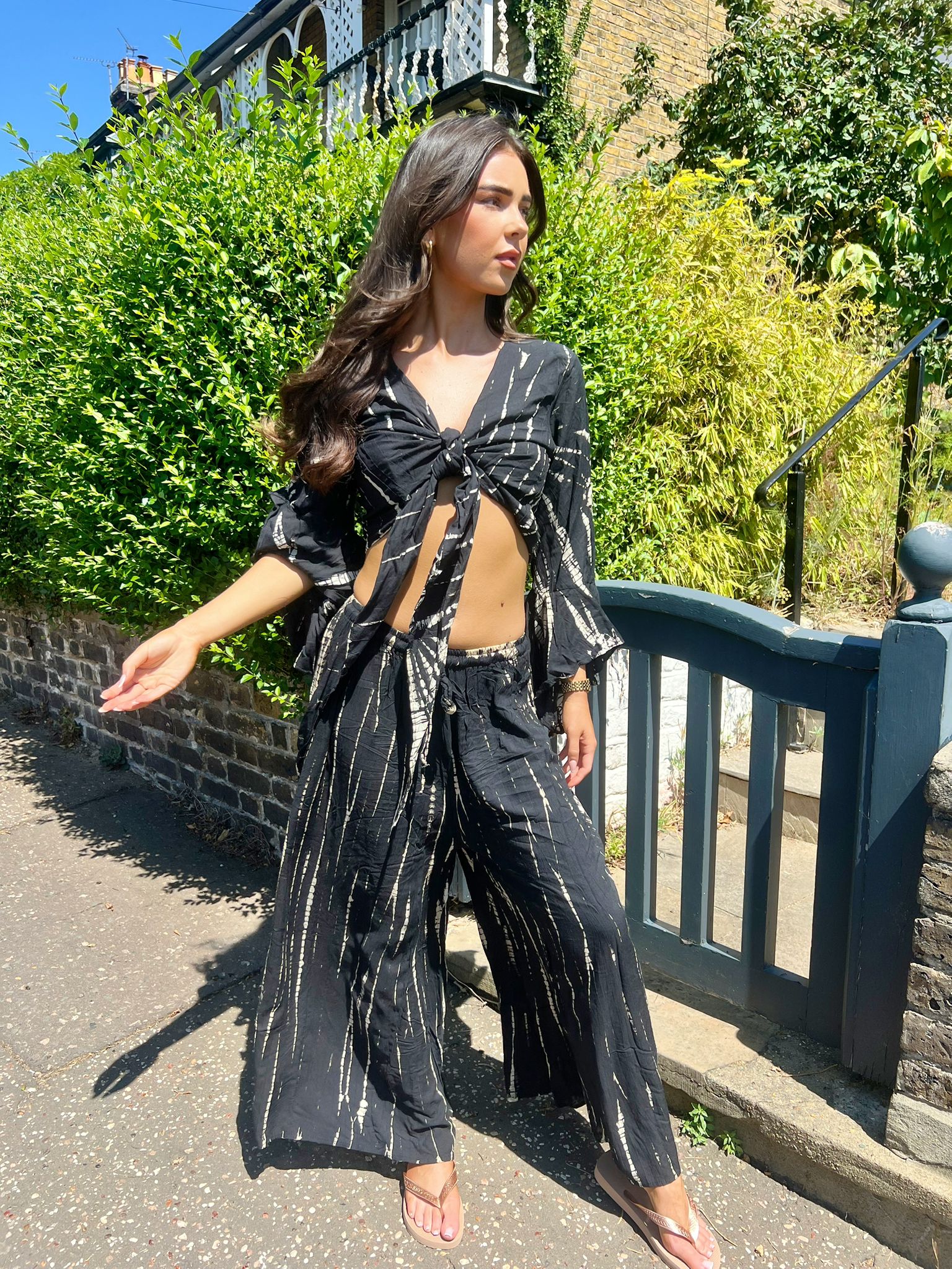 Bali Pull On Wide trousers