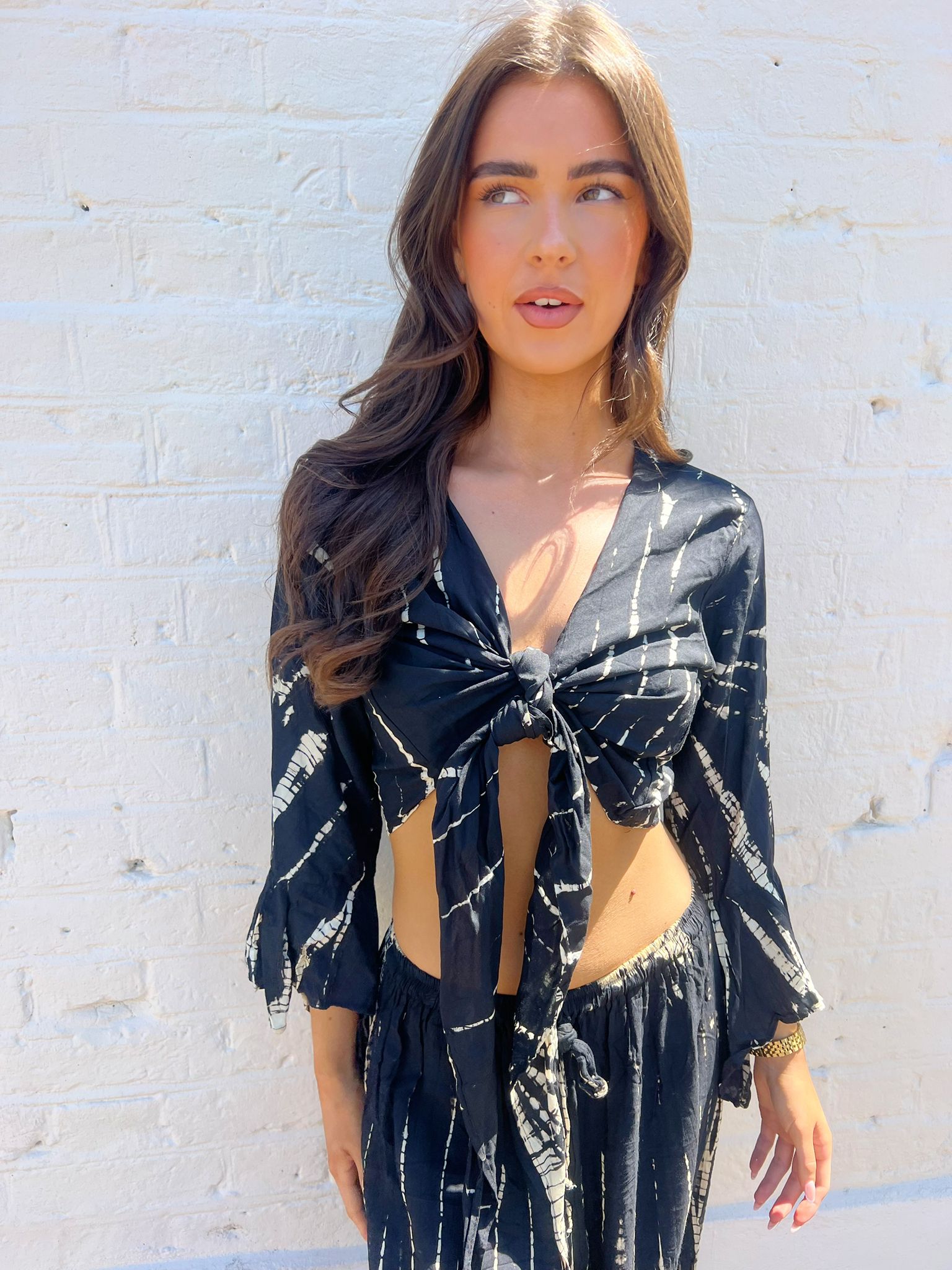 Bali Tie Crop Top