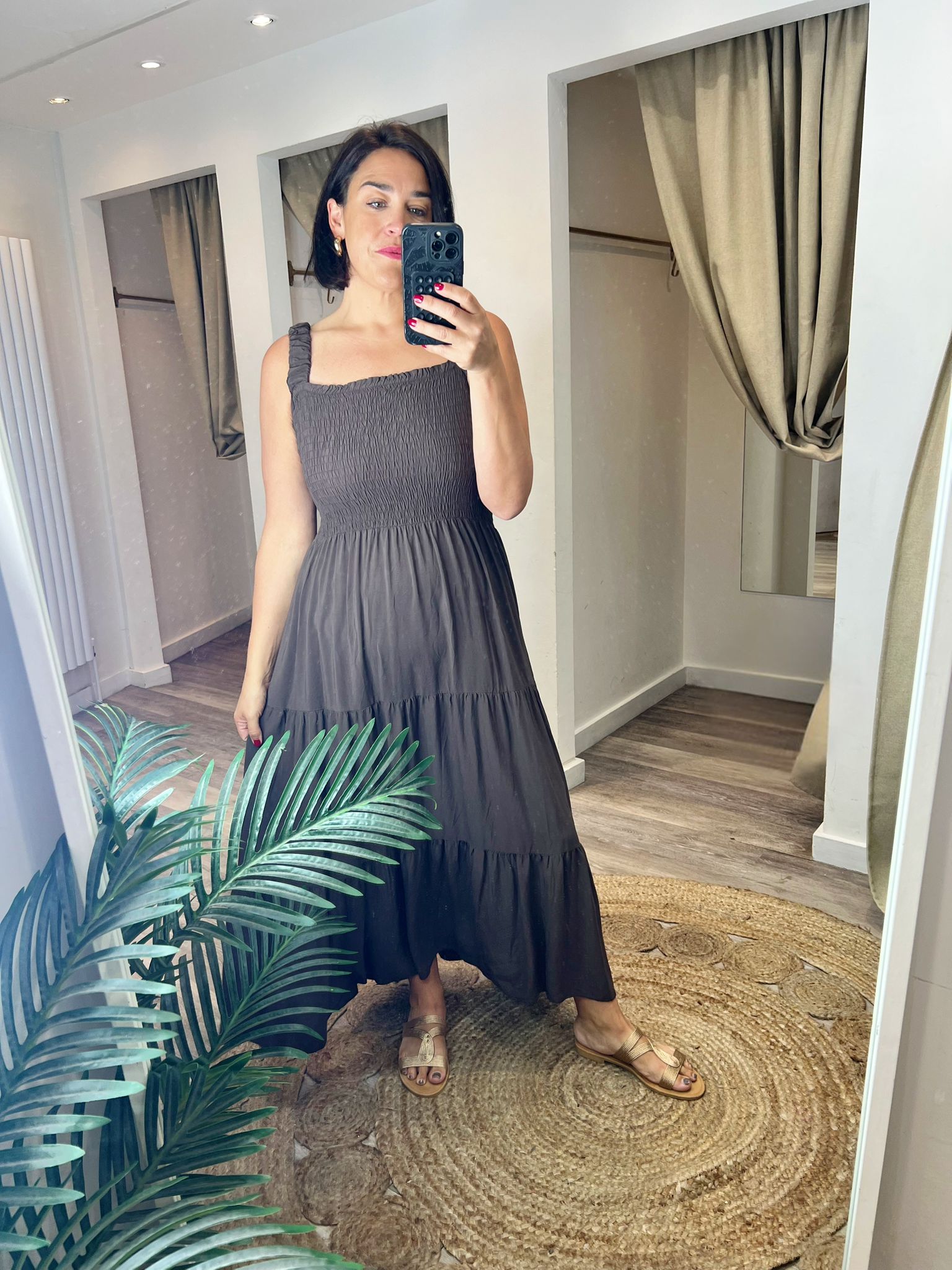 Sofia Jersey Smock Bodice Midi/Maxi