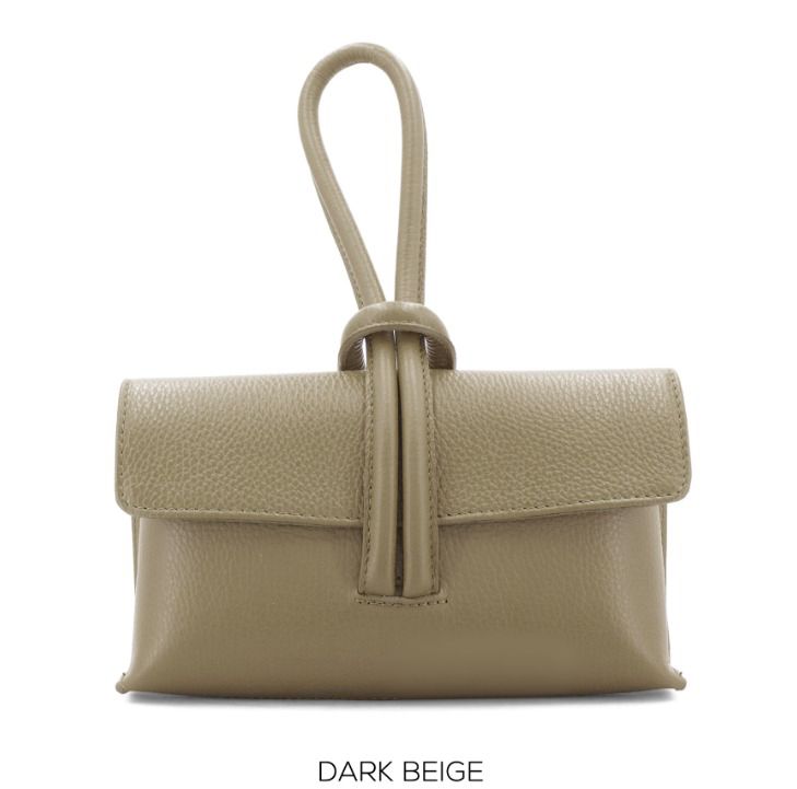 Leather Loop Handbag