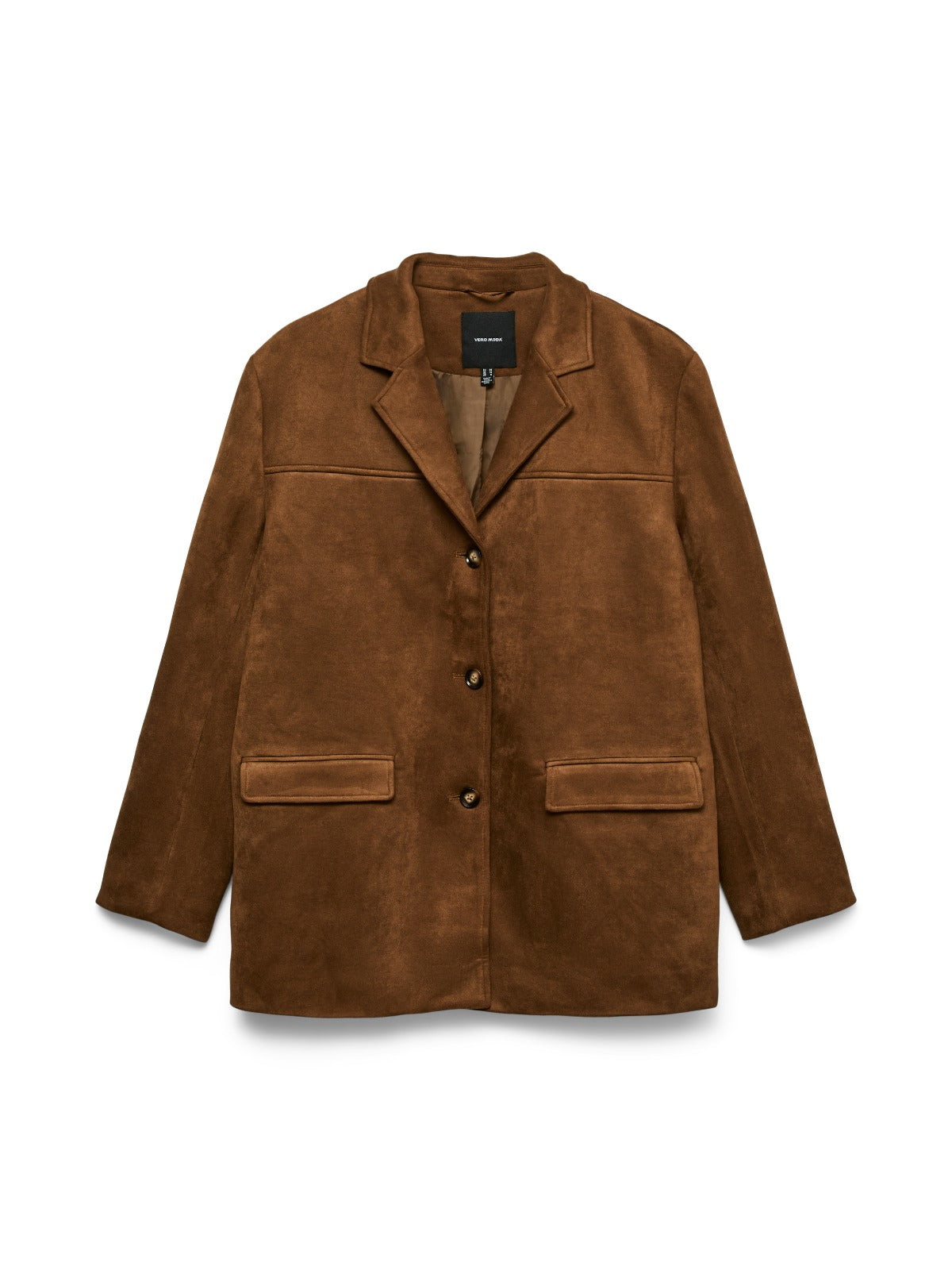 Hazel Faux Suede Blazer