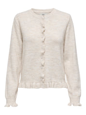 Letty Cream Frill Cardigan