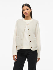 Ada Cream Teddy Waistcoat/Gilet