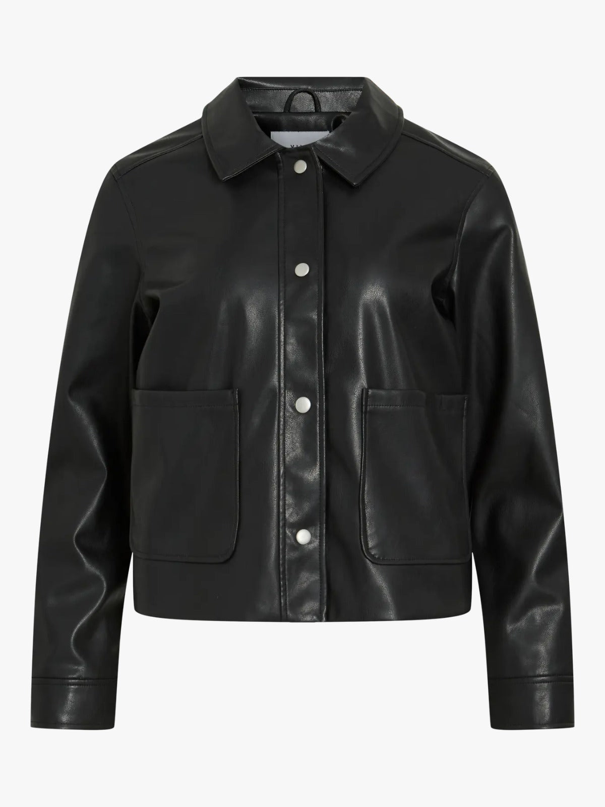 Hellium Black PU Jacket