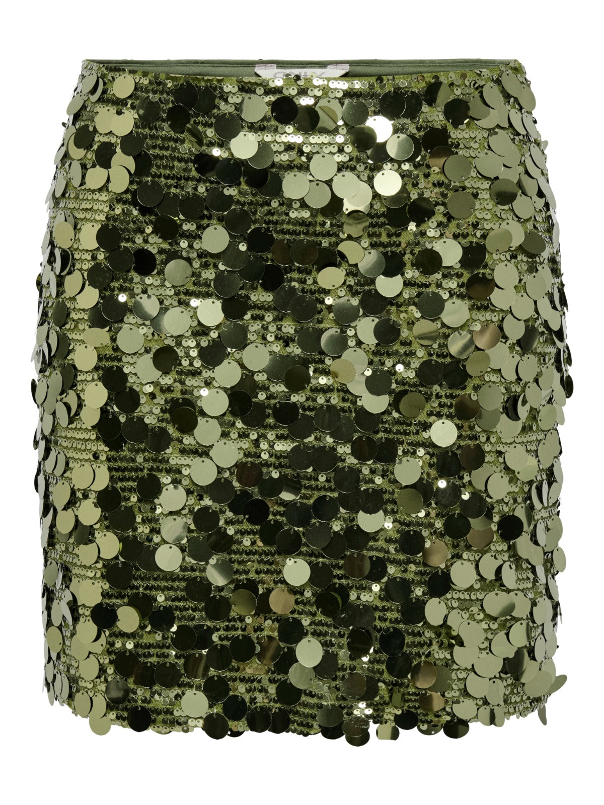 Jadel Green Sequin Mini Skirt