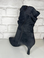 Tabbi Ruched Suede Style Short Boot