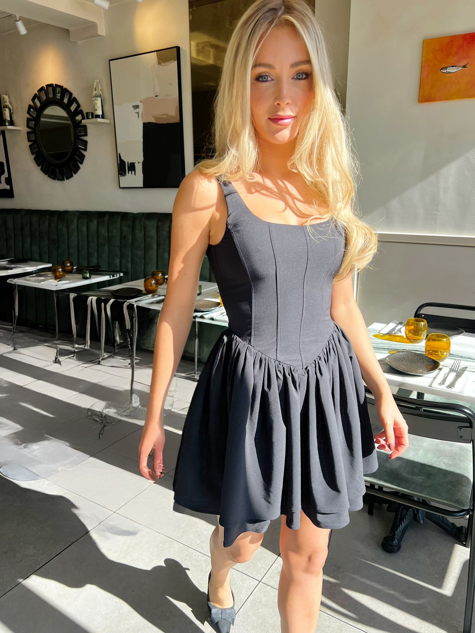 Soemo Corset Mini Dress