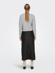 Chloe Light Grey Button up Cardigan