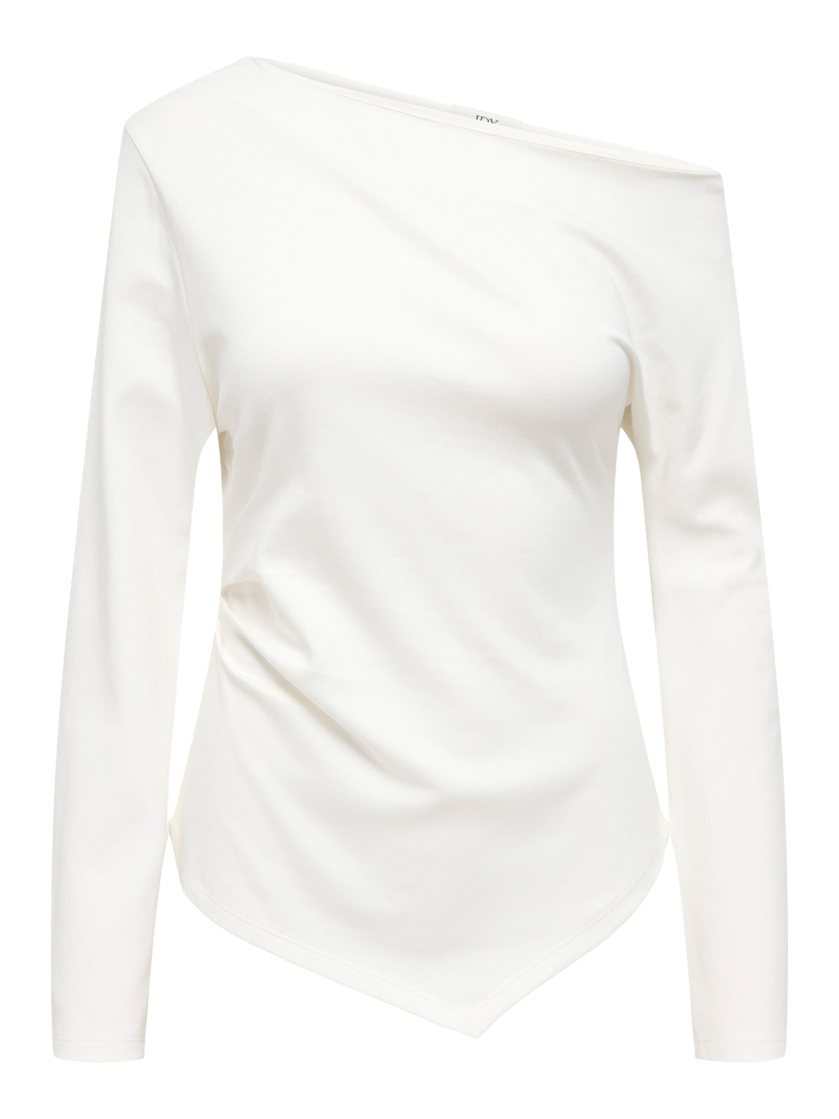 Catie Asymmetric Top White
