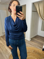 Lola Long Sleeve Diamante Top