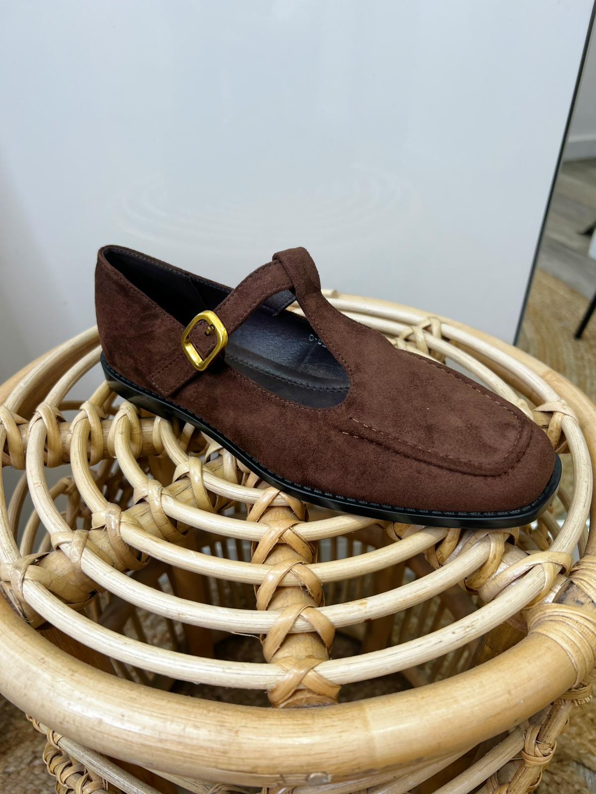 Susie brow T-Bar Mary Jane Style Shoes