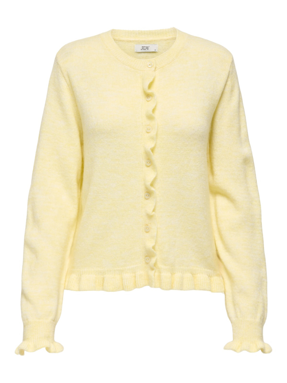 Letty Frill Cardigan Yellow