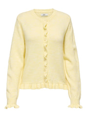 Letty Frill Cardigan Yellow