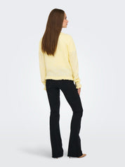Letty Frill Cardigan Yellow