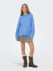 Sonja Soft Knit Jumper Blue