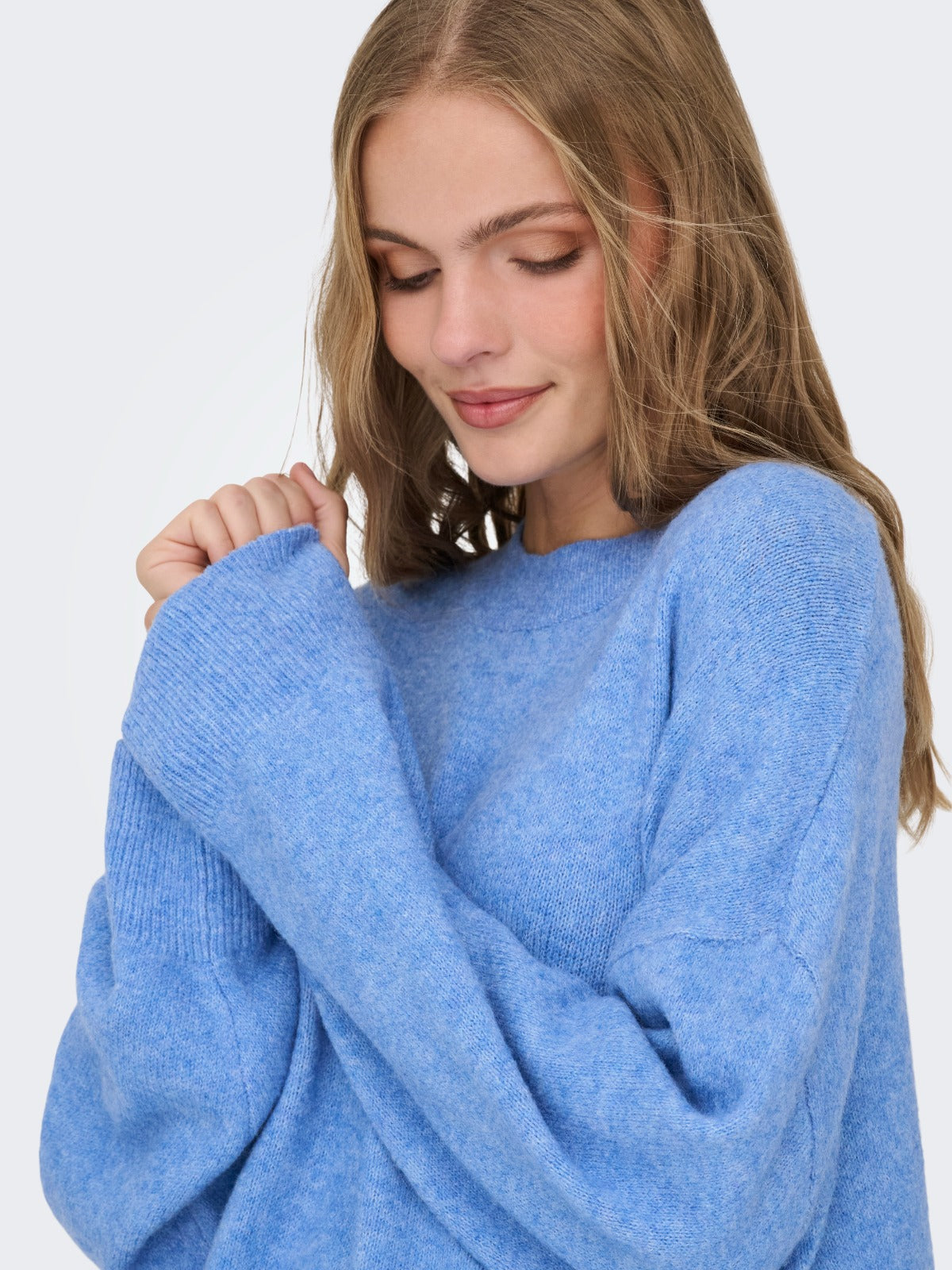 Sonja Soft Knit Jumper Blue