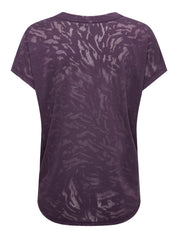 Pau-Bia Curved Active Tee