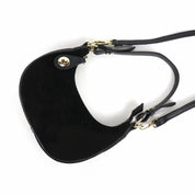 Suede Mini Hobo Leather Handbag