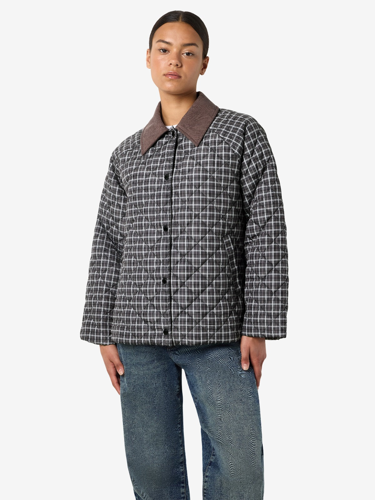 Valley Checked Quilted Jacket