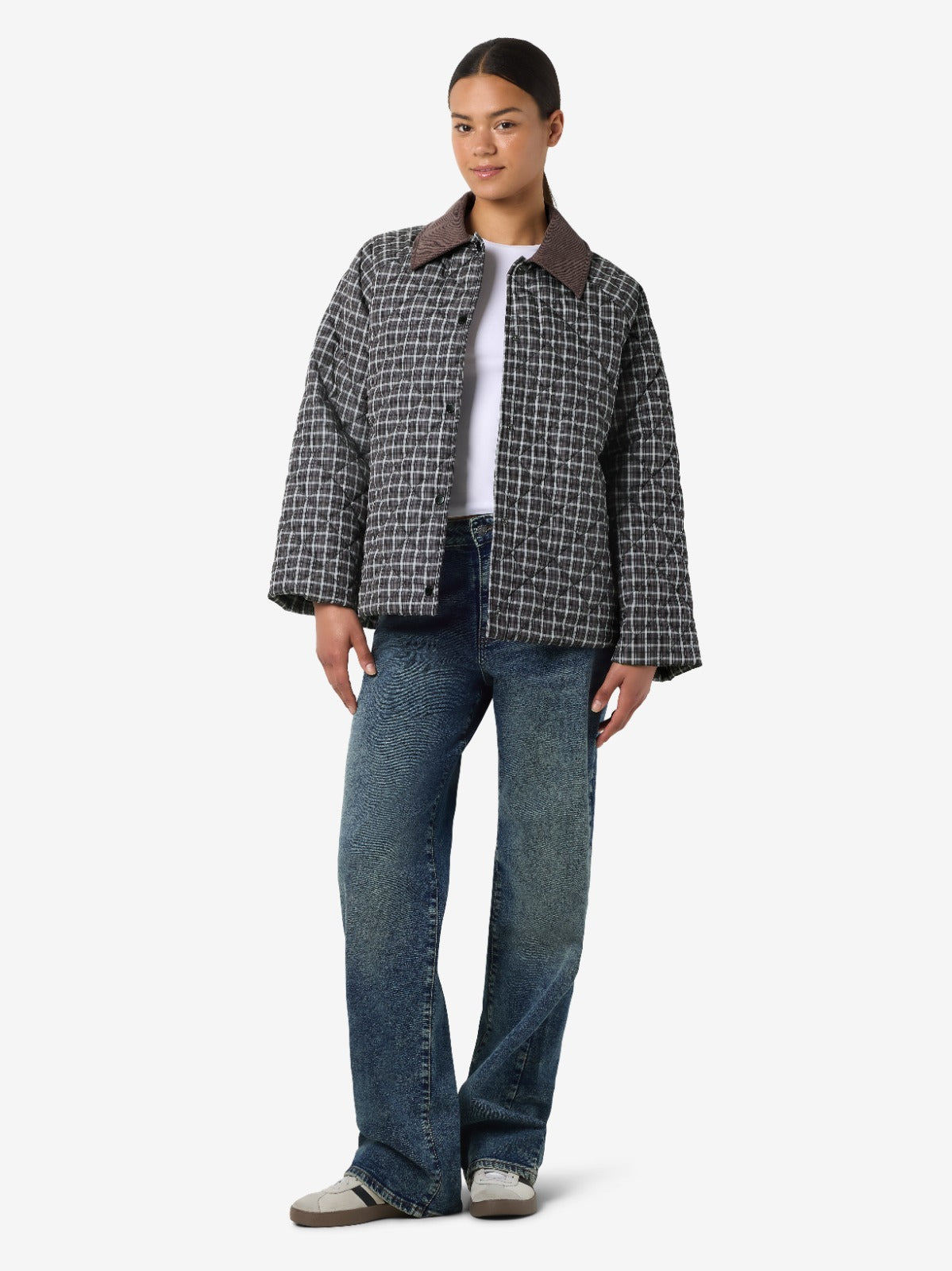 Valley Checked Quilted Jacket