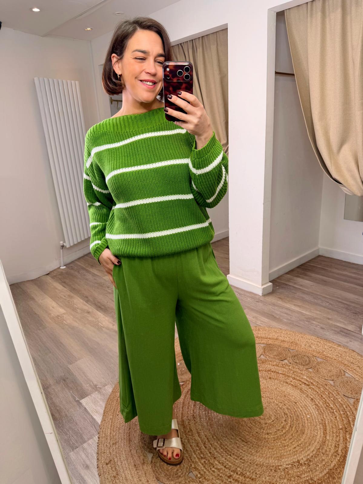 Flick Wide Leg Culotte Trouser