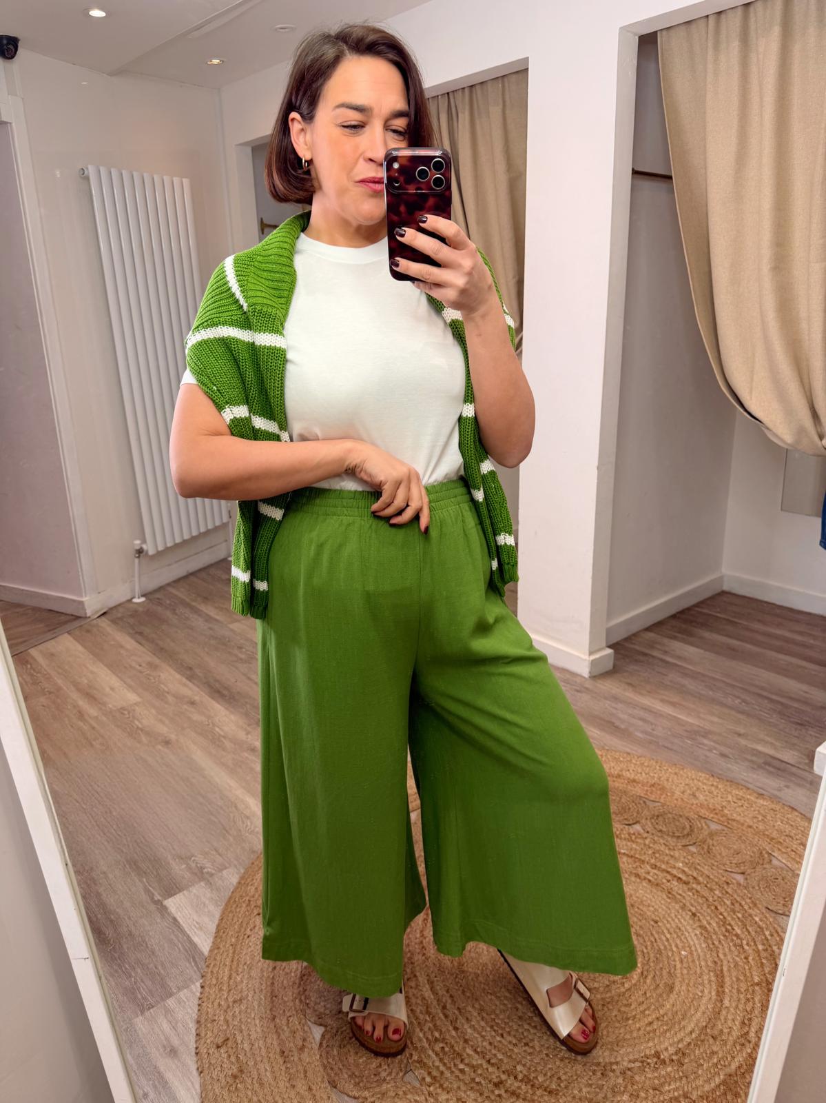 Flick Wide Leg Culotte Trouser