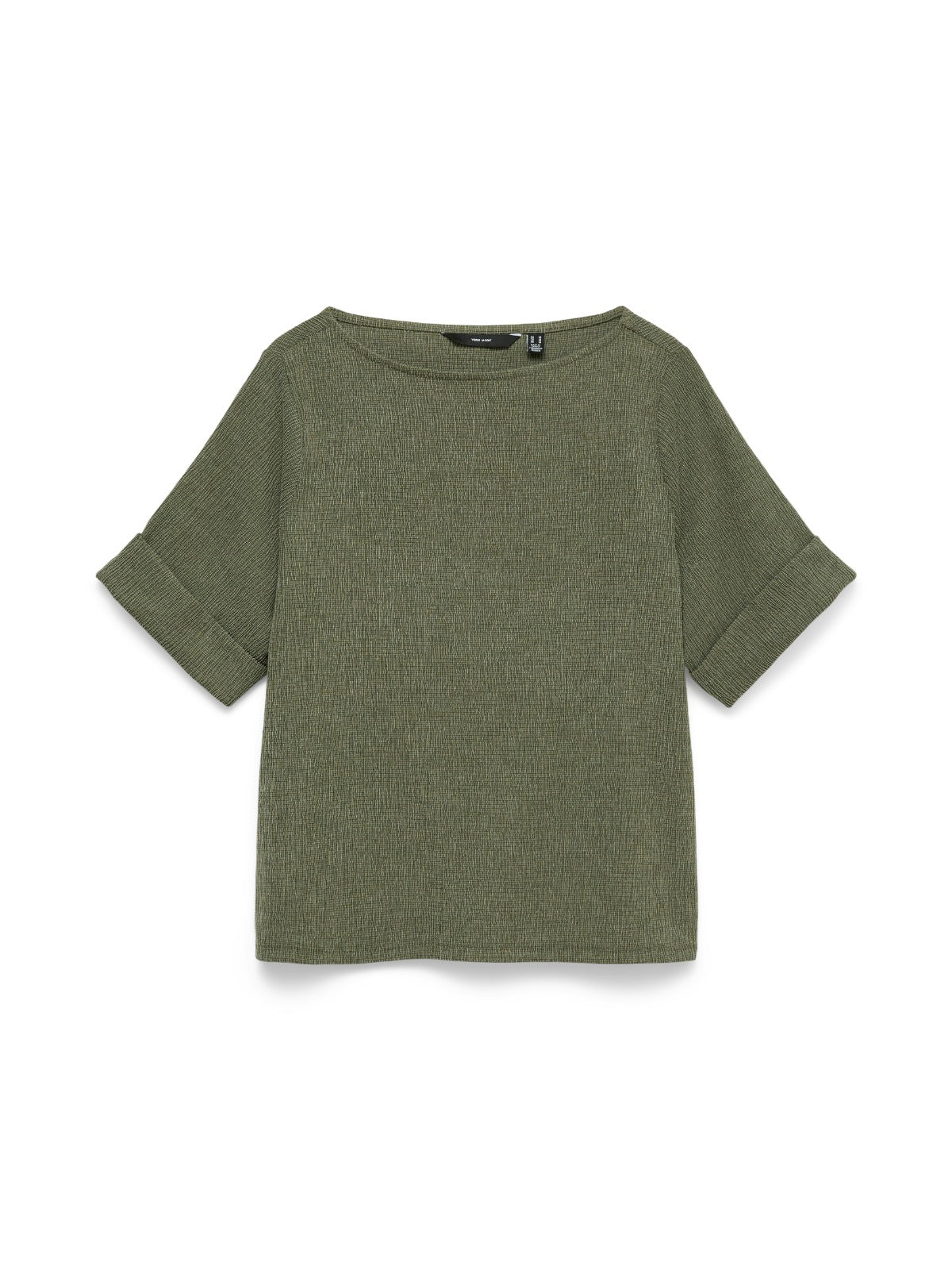 Luna Textured Tee Khaki