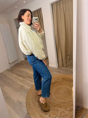 Lola Soft Denim Bomber Style Jacket