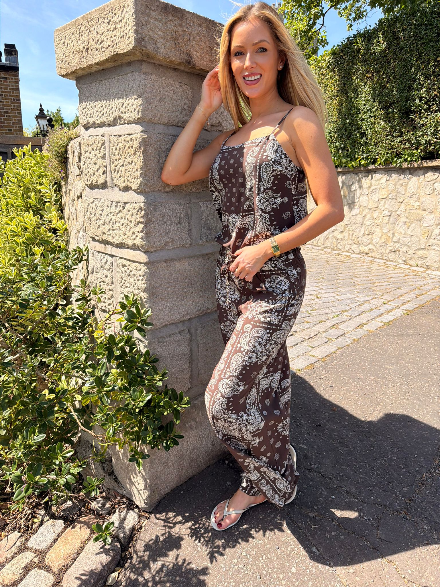 Ramse Bandana Print Cami Top