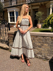 Jody Polka Dot Midi/Maxi Dress