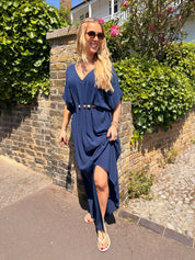 Pippa Crinkle Bead Detail Maxi Dress - 4 colours