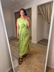 Jenny Tie Detail Midi/Maxi Dress