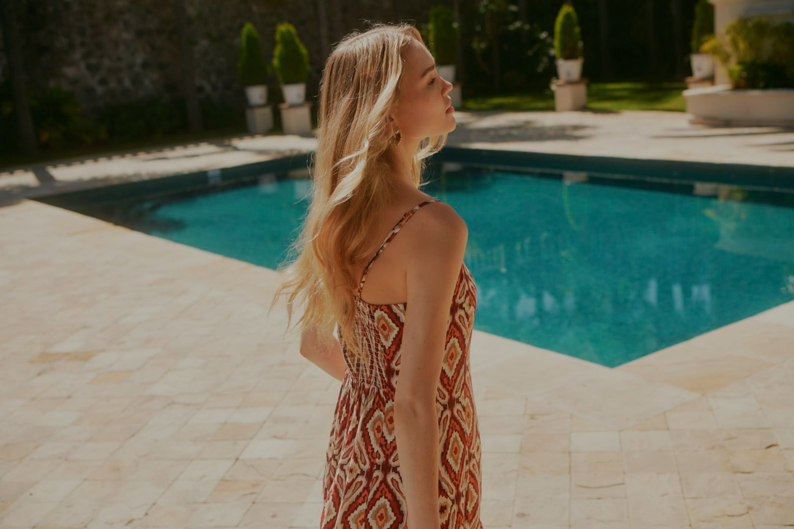 Mikasi Print Sun Maxi Dress