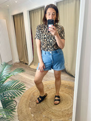 Phine Light Denim Shorts