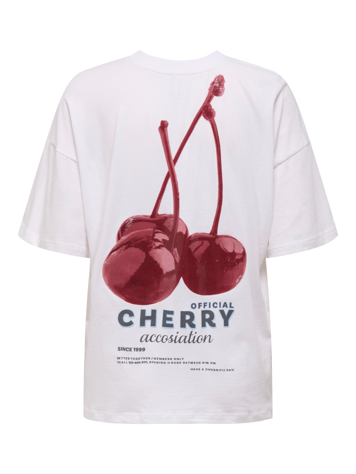 Carrie Cherry Back Print T-Shirt