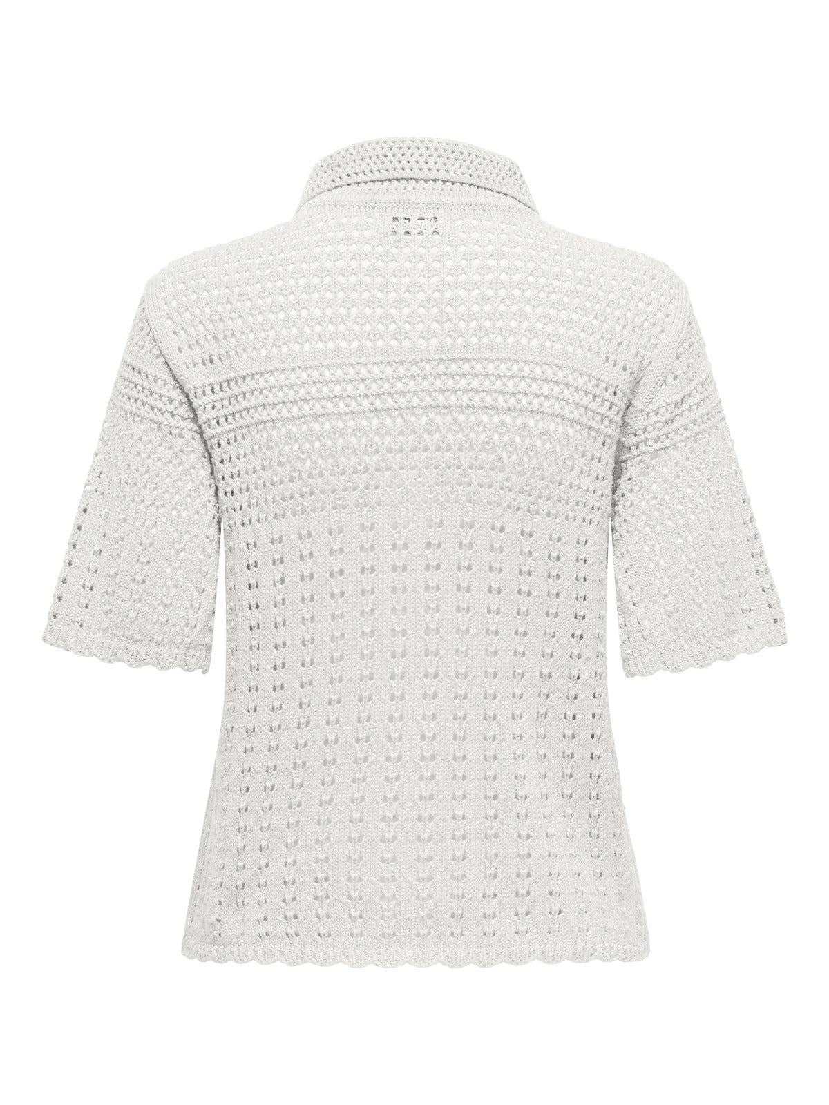 JDY Robin Collar Crochet Knit Cardigan