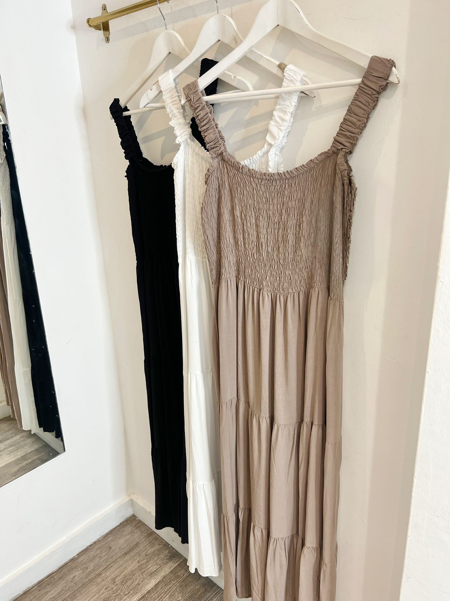 Sofia Jersey Smock Bodice Midi/Maxi