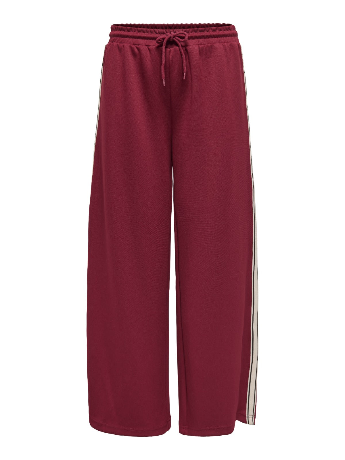 Asta Wine Side-Stripe Trousers