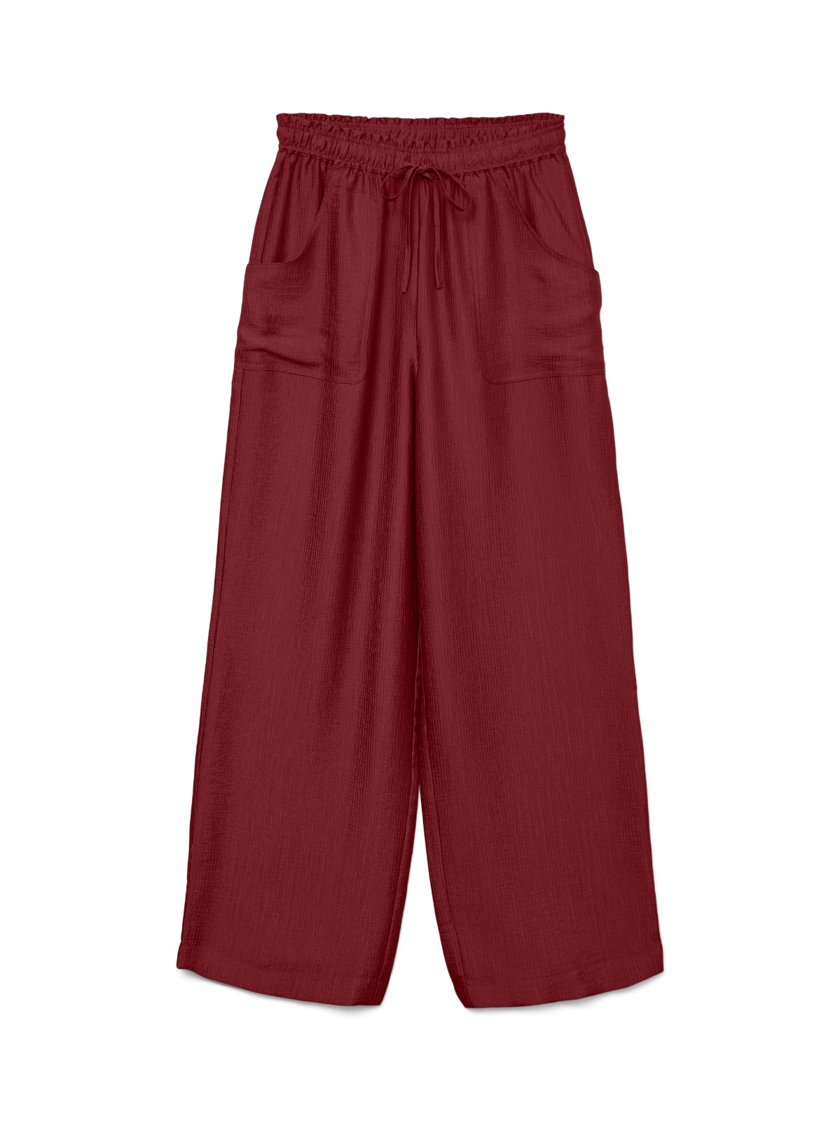 Toma Burnt Red Straight Leg Trousers
