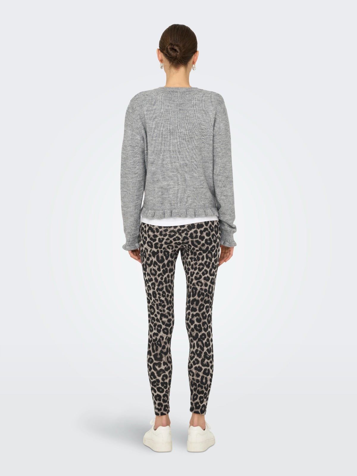 Letty Grey Frill Cardigan