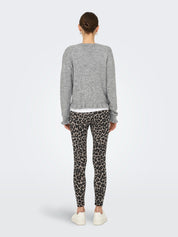 Letty Grey Frill Cardigan