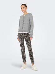 Letty Grey Frill Cardigan