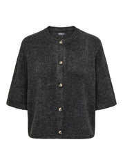 Camilla Dark Grey Short Sleeve Cardigan