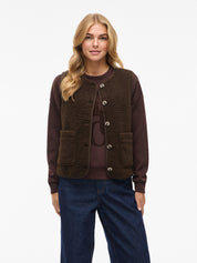 Ada Brown Teddy Waistcoat/Gilet