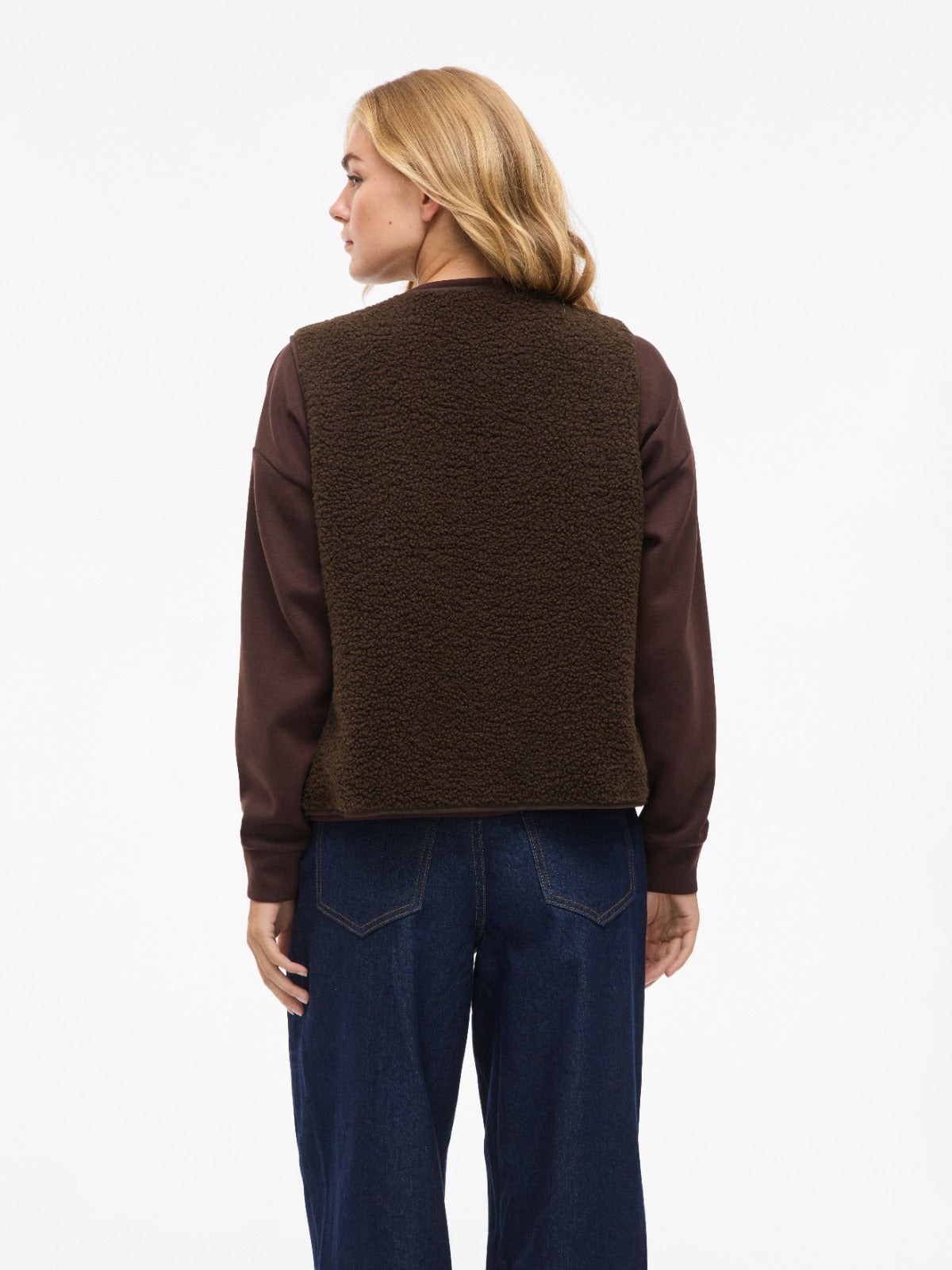 Ada Brown Teddy Waistcoat/Gilet