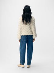 Sava Barrel Leg Mid-blue Jeans