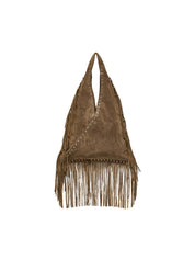 Sophia Fringe Faux Suede Bag