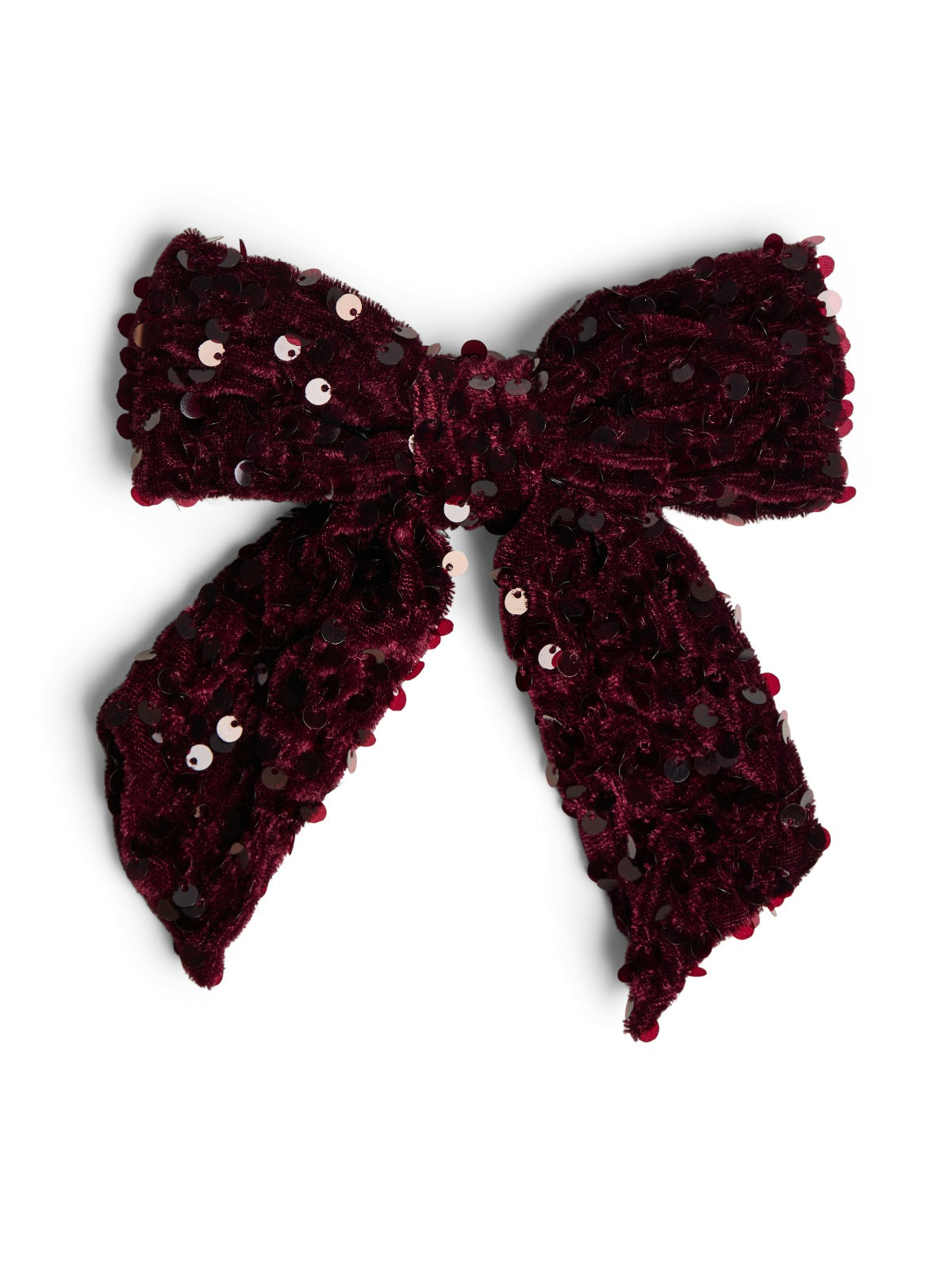Kam Sequin Hair Bow Clip