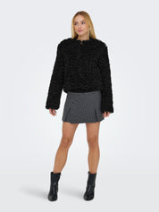 Neo Faux Fur Shaggy Style Jacket
