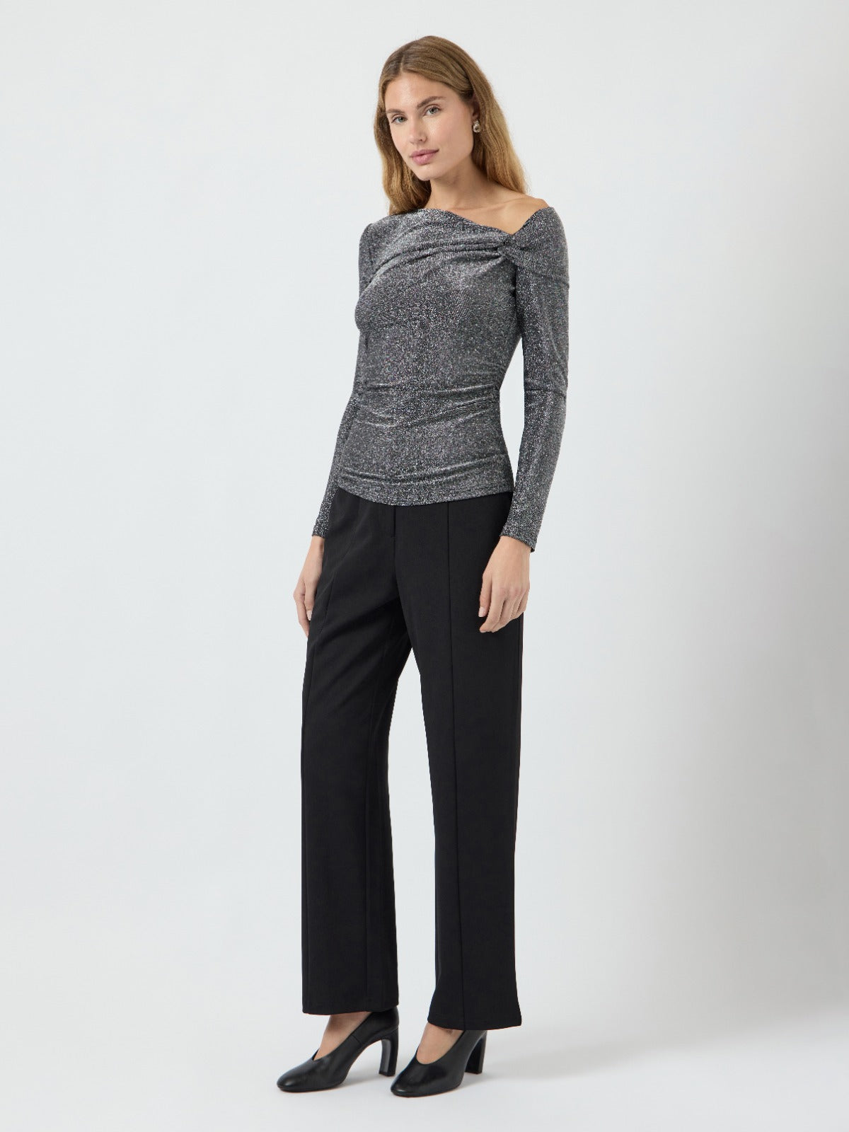 Starla Jewelled Off The Shoulder Top